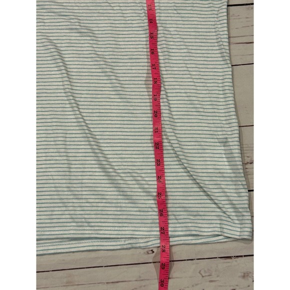 Halston Long Sleeve Striped Dolman Pullover Size Large - Picture 5 of 6